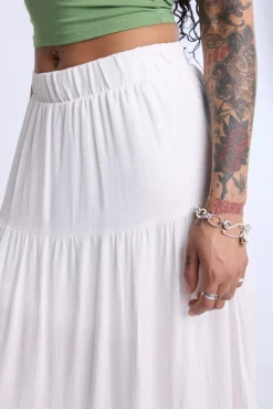 Tiered Maxi Skirt