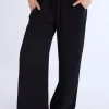 Wide Leg Pant With Drawstring