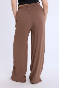 Wide Leg Pant With Drawstring