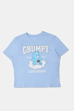 Womens Care Bears Grumpy Baby Tee