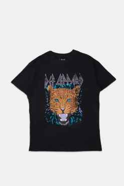 Womens Def Leppard Boyfriend Tee