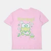 Womens Keroppi Glitter Boyfriend Tee