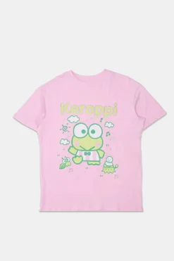 Womens Keroppi Glitter Boyfriend Tee