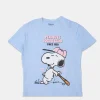 Womens Peanuts Social Club Puff Boyfriend Tee