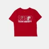 Womens Team Snoopy Puff Baby Tee