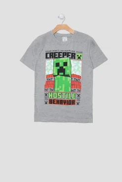 Youth Minecraft Creeper T-Shirt