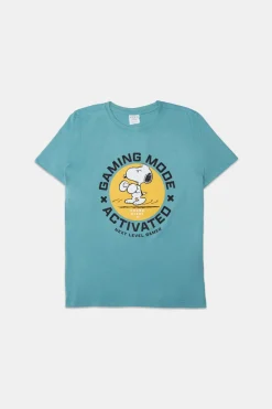 Youth Snoopy Gaming Mode T-Shirt
