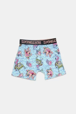 Youth SpongeBob SquarePants Allover Print Boxer Brief