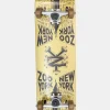 Zoo York Gold Mirror Image Skateboard 8"