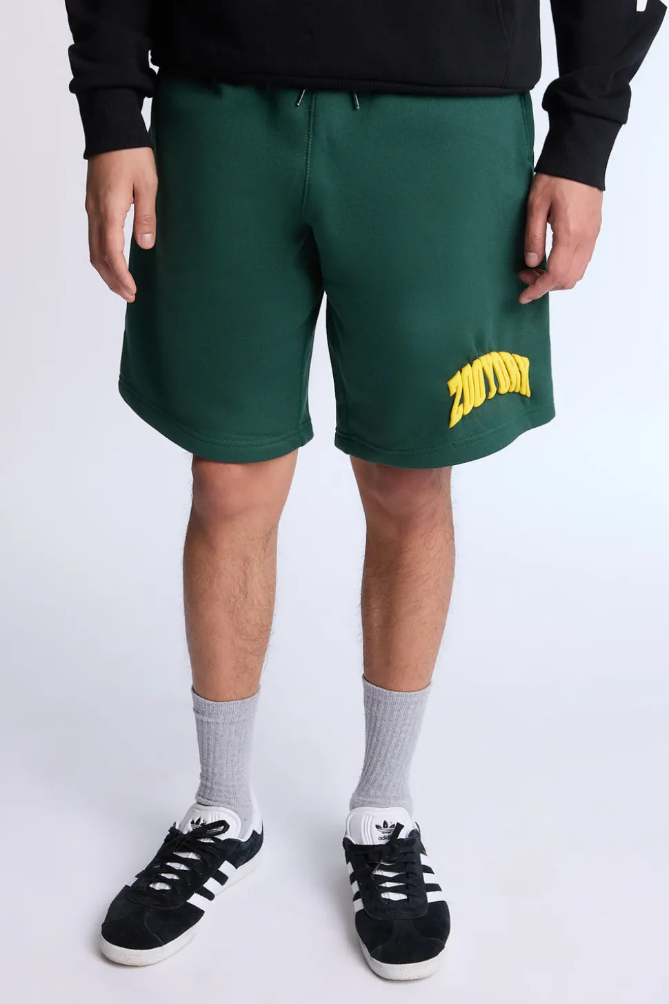 Zoo York Mens 9" Logo Fleece Shorts
