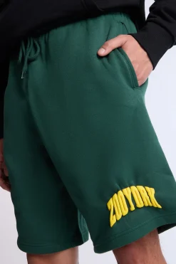 Zoo York Mens 9" Logo Fleece Shorts