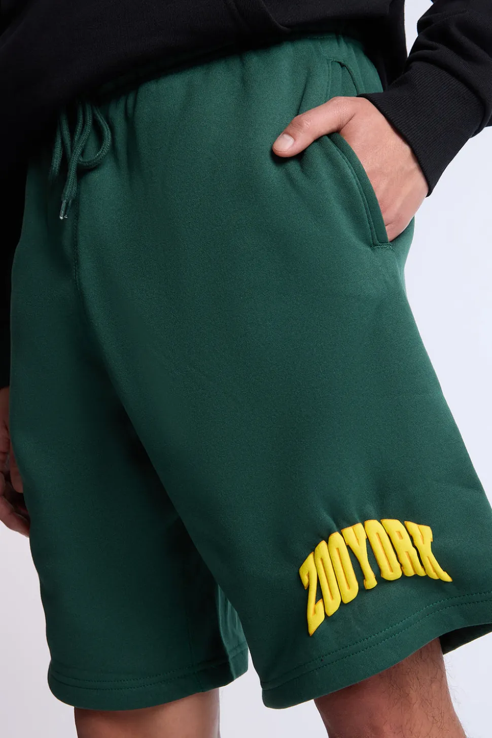 Zoo York Mens 9" Logo Fleece Shorts