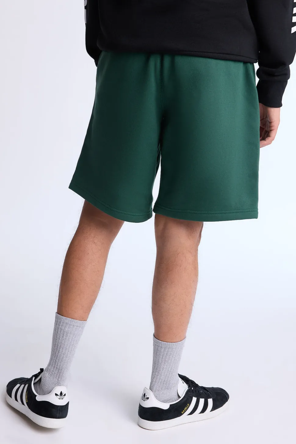 Zoo York Mens 9" Logo Fleece Shorts