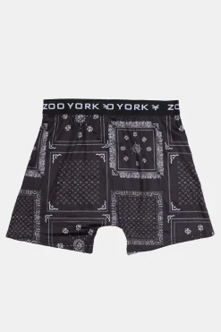 Zoo York Mens Bandana Print Boxer Brief
