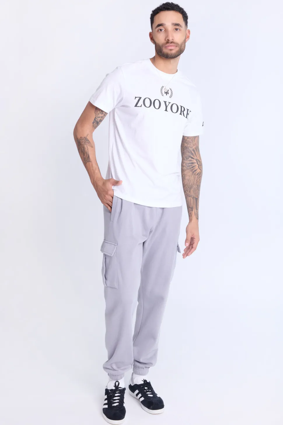 Zoo York Mens Cargo Sweatpant