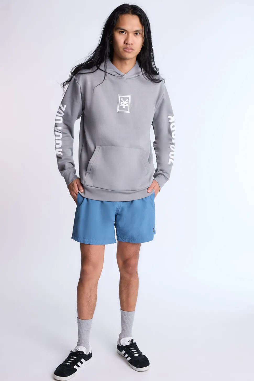 Zoo York Mens Classic Logo Hoodie