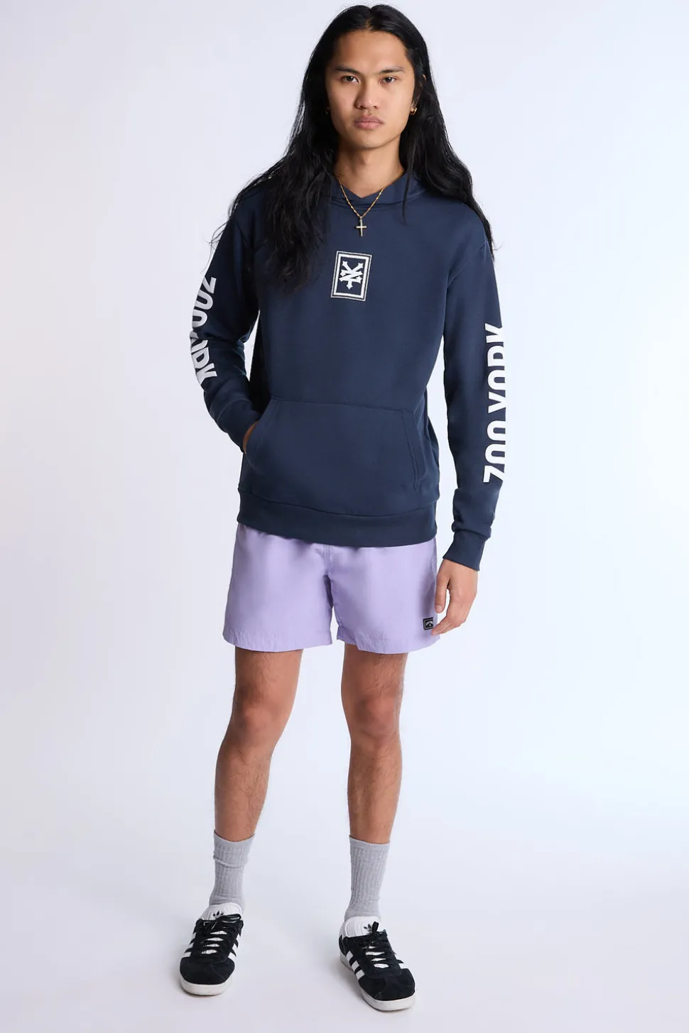 Zoo York Mens Classic Logo Hoodie
