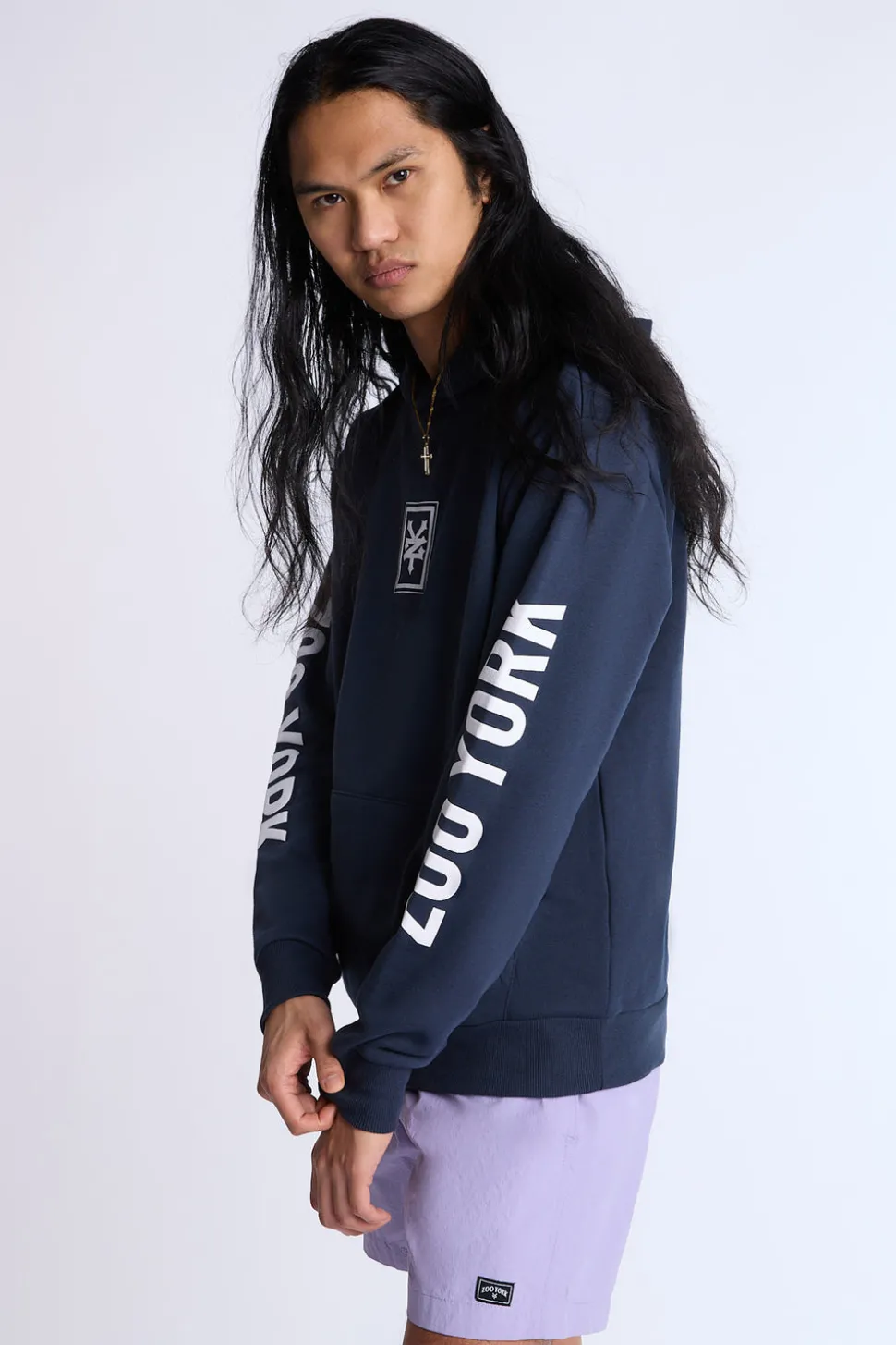 Zoo York Mens Classic Logo Hoodie
