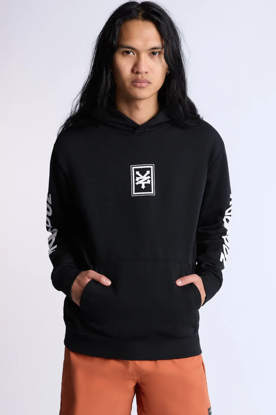 Zoo York Mens Classic Logo Hoodie