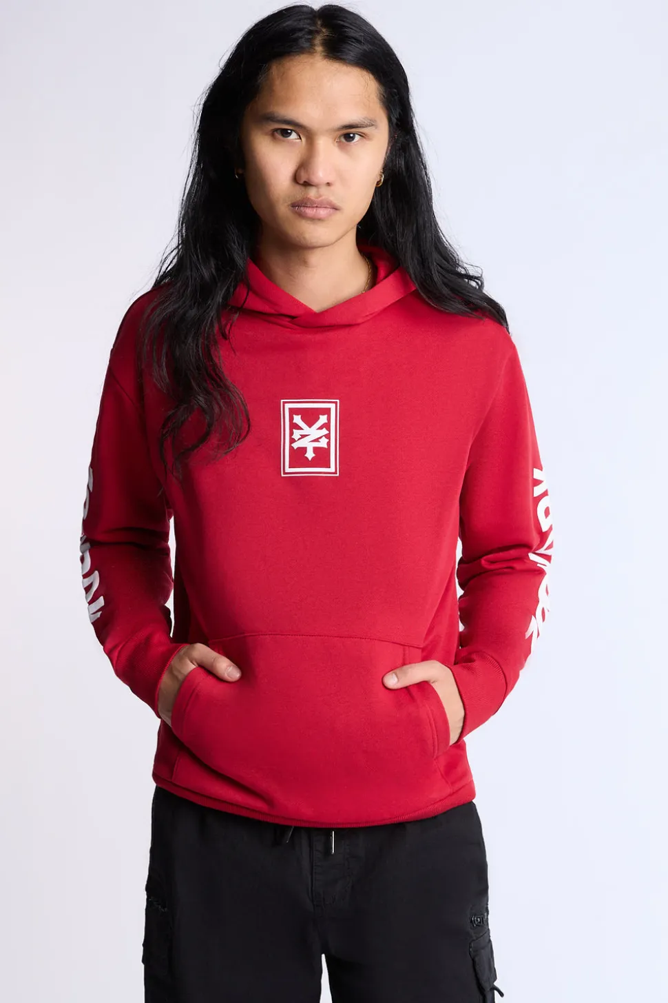Zoo York Mens Classic Logo Hoodie