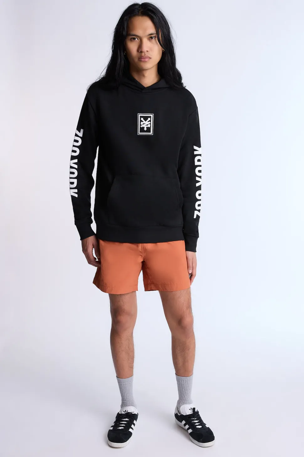 Zoo York Mens Classic Logo Hoodie
