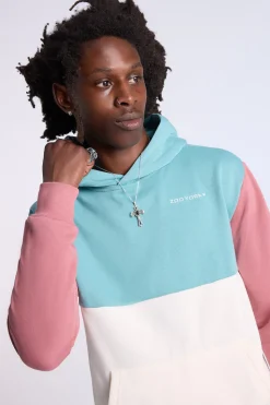 Zoo York Mens Colour Block Hoodie