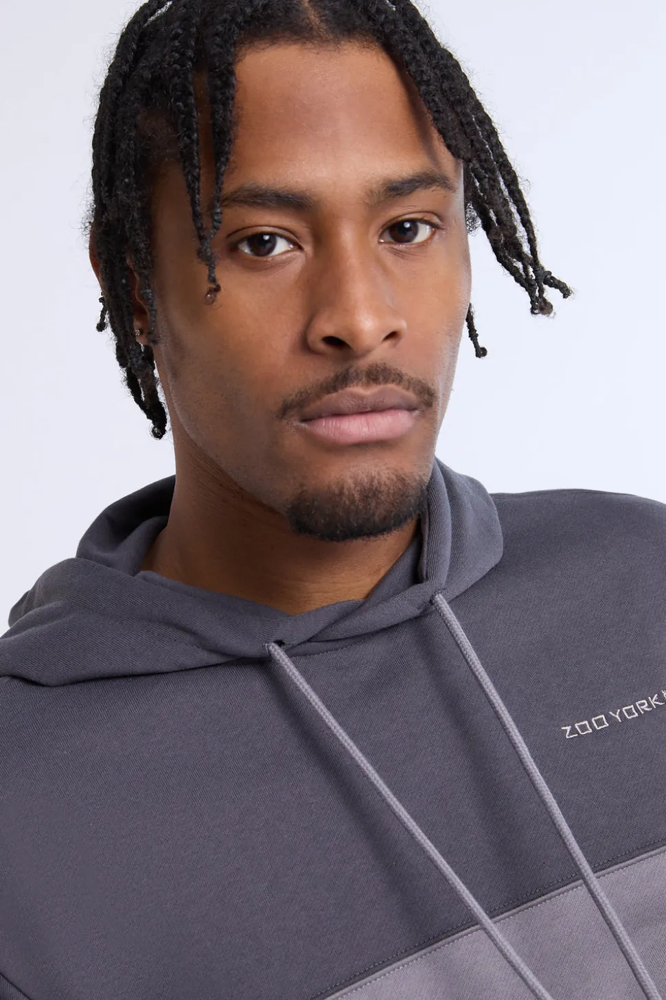 Zoo York Mens Colour Block Hoodie