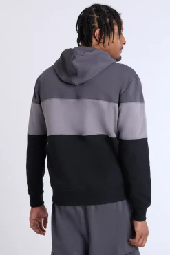 Zoo York Mens Colour Block Hoodie
