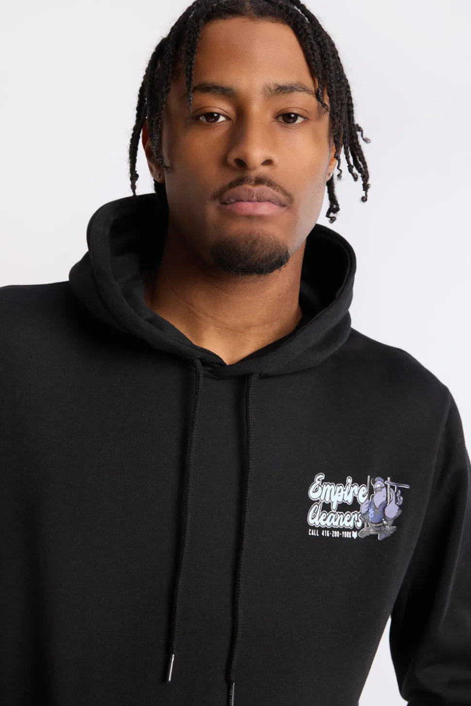 Zoo York Mens Empire Cleaners Hoodie