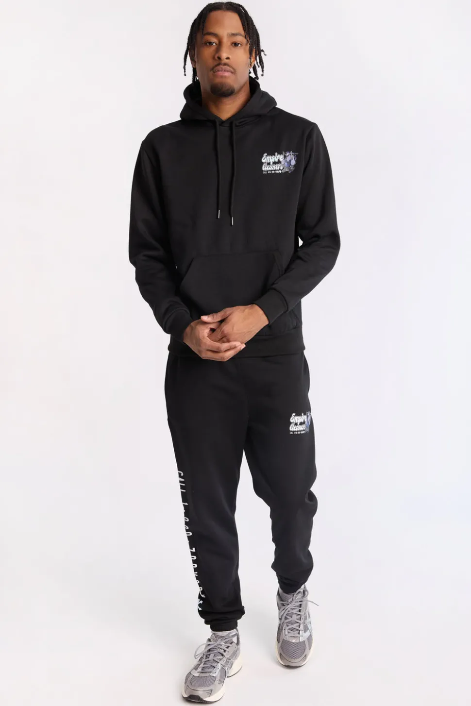 Zoo York Mens Empire Cleaners Hoodie
