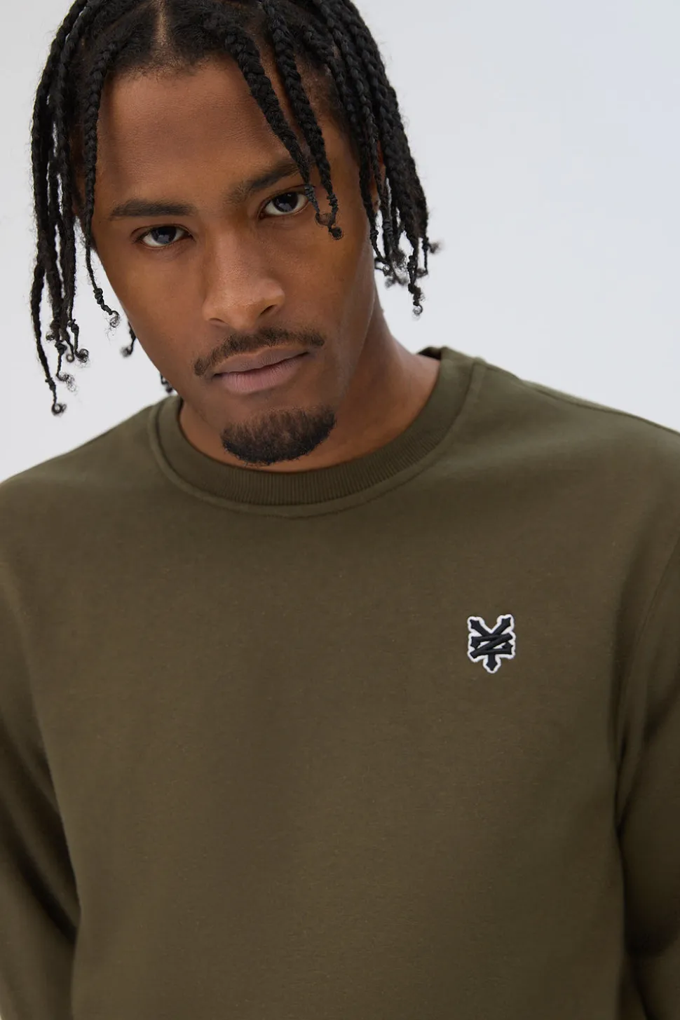 Zoo York Mens Logo Crewneck Sweatshirt