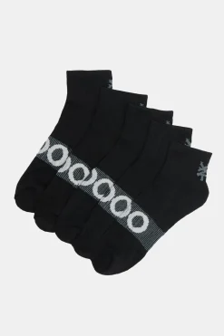 Zoo York Mens 5-Pack Athletic Ankle Socks