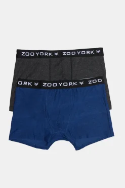 Zoo York Mens 2-Pack Space Dye Boxer Briefs