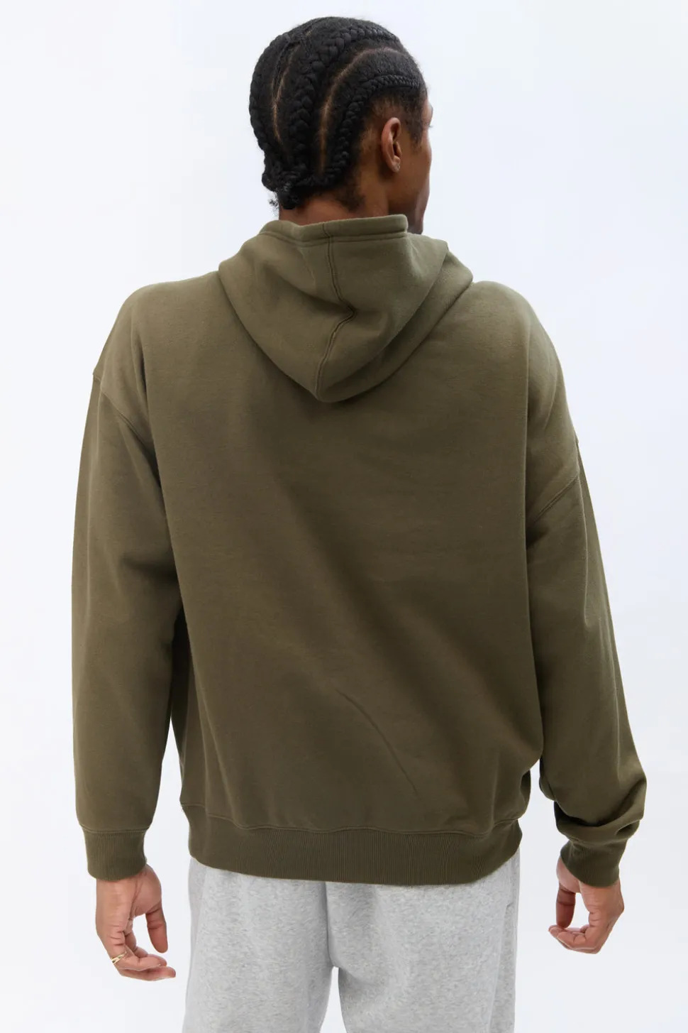 Zoo York Mens Solid Popover Hoodie