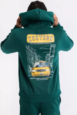 Zoo York Mens Taxis Graphic Hoodie