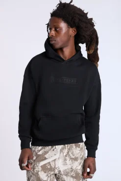Zoo York Mens Tonal Logo Oversized Hoodie