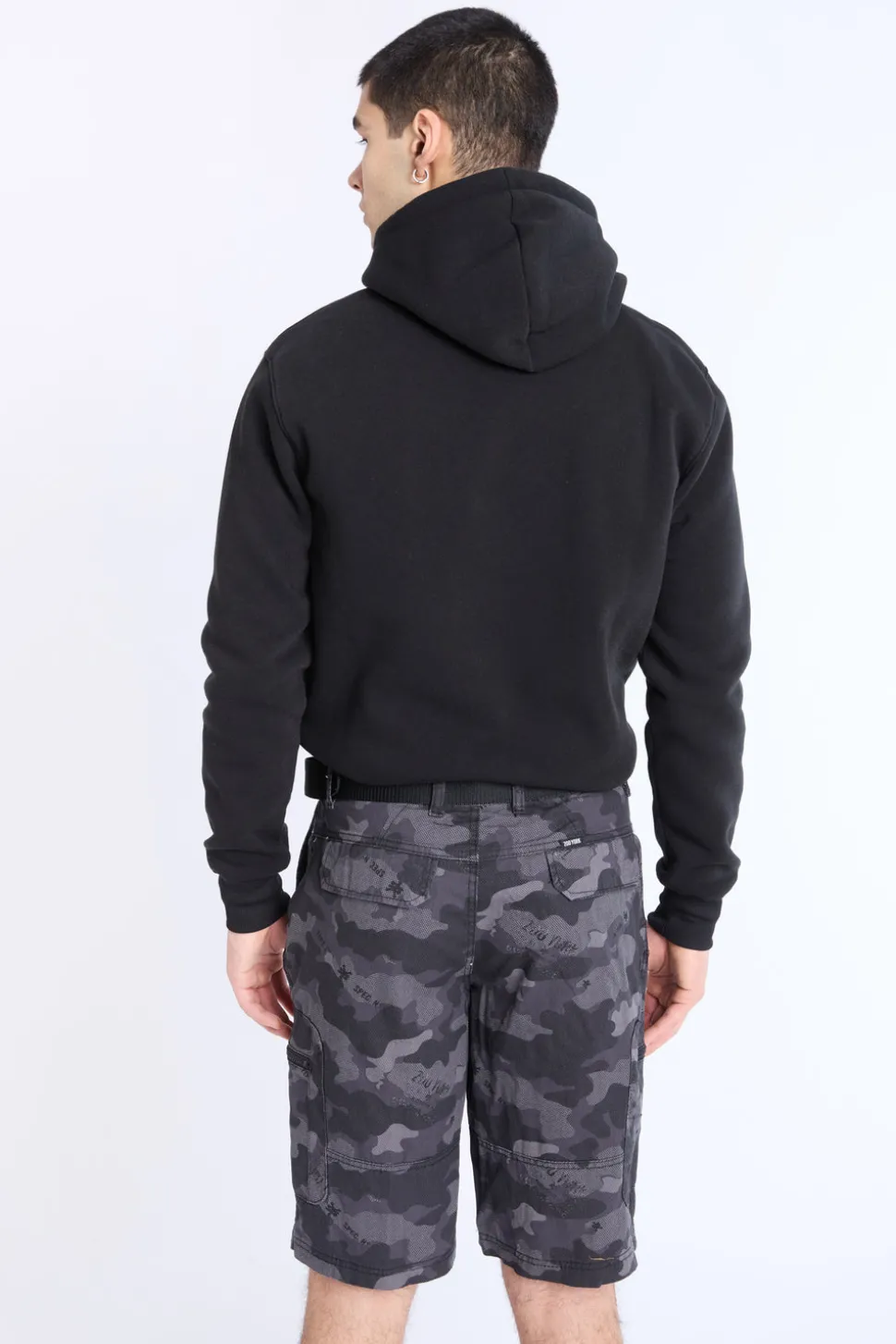 Zoo York Mens Twill Workwear Shorts