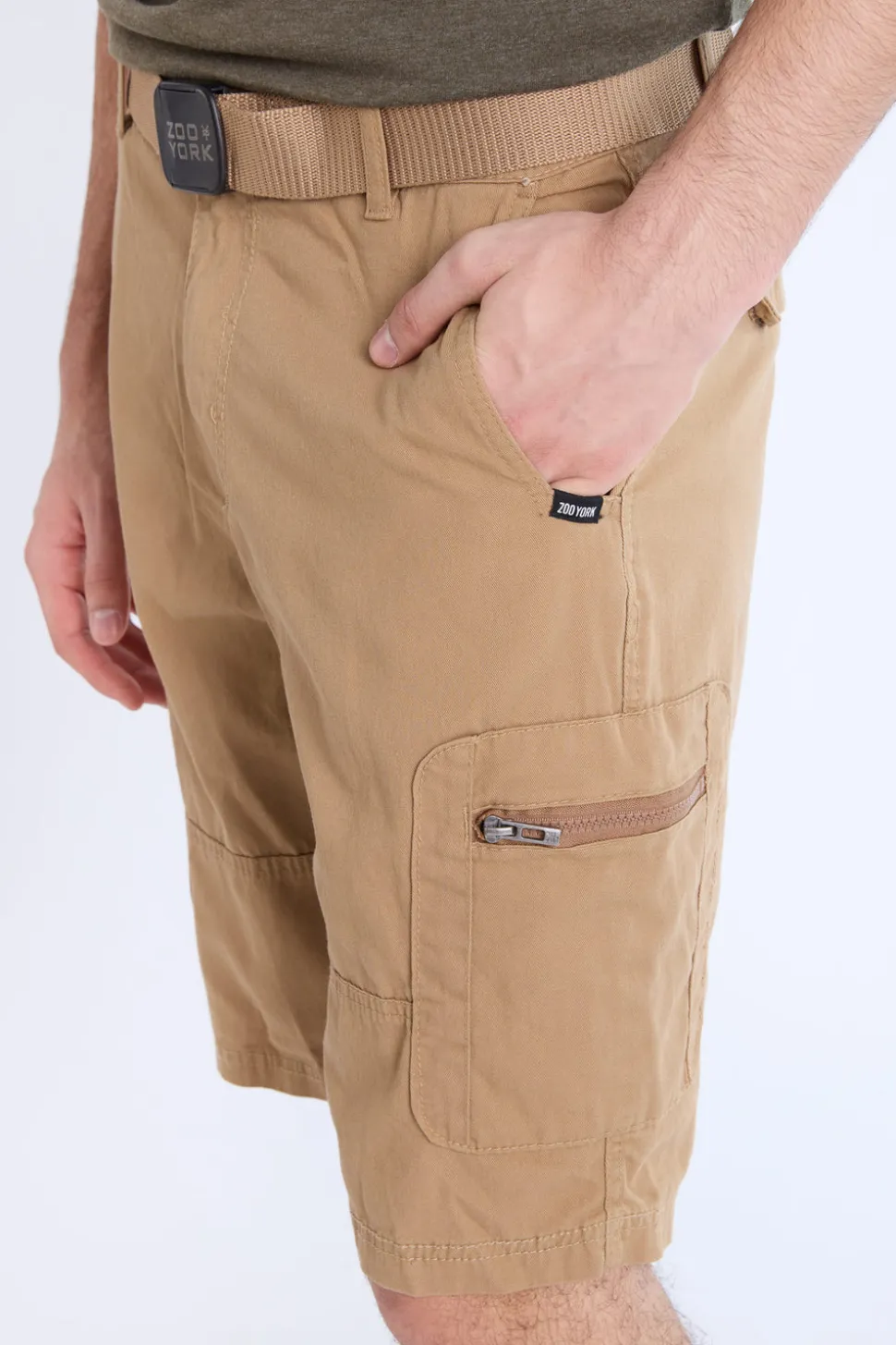Zoo York Mens Twill Workwear Shorts