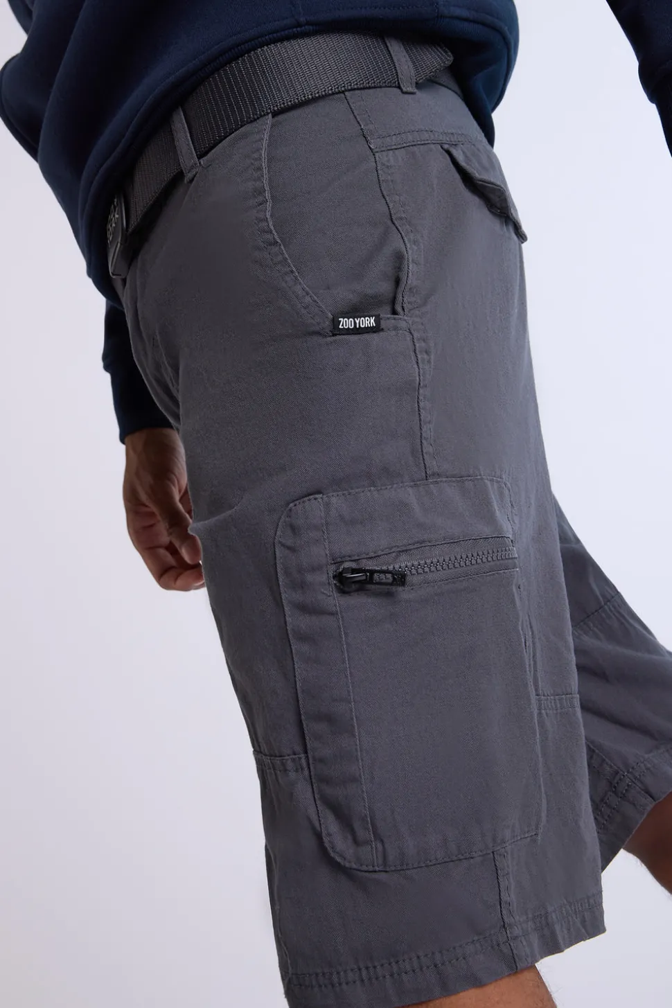 Zoo York Mens Twill Workwear Shorts