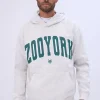 Zoo York Mens Varsity Puff Logo Hoodie
