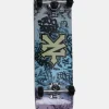 Zoo York Smoke Graffiti Skateboard 7.75"