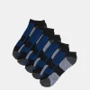 Zoo York Youth 5-Pack Athletic No Show Socks