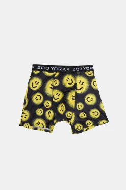 Zoo York Youth Smiley Print Boxer Brief